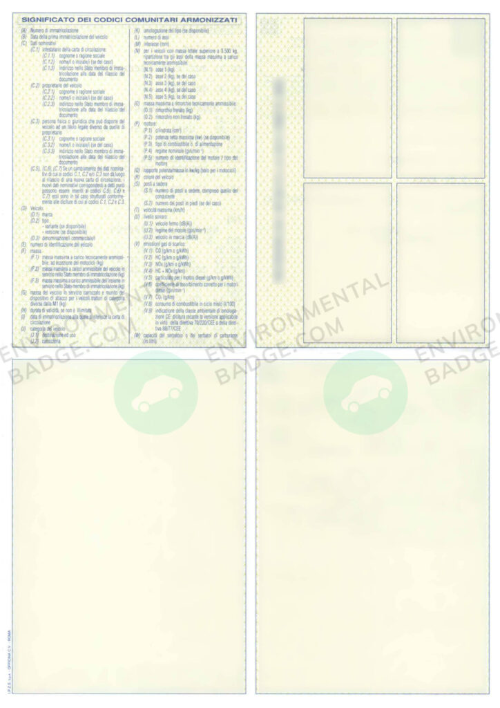 Carta di circolazione