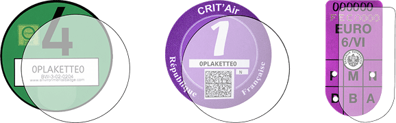 Pellicole autoadesive per la Germania, la Francia e l’Austria