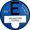 E-Plakette blu